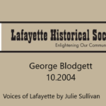 George Blodgett Title Card