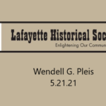 Title Card for Wendell G. Pleis