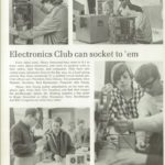 Picture of the 1970-1971 Miramonte Electronics Club