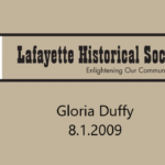 Gloria Duffy Title Card