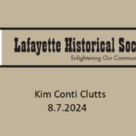 Kim Conti Clutts Oral History Title Card